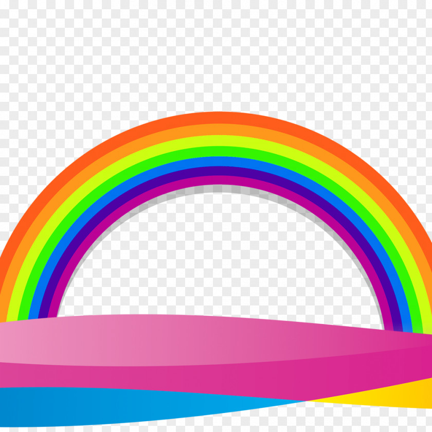 Rainbow Light Color PNG