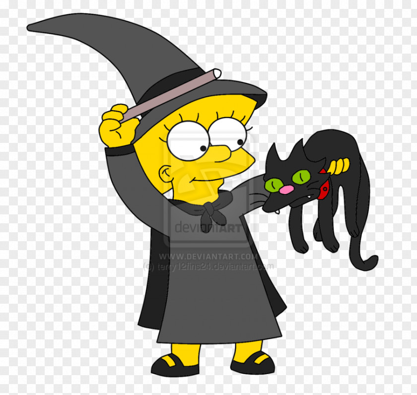 Scarry Lisa Simpson Homer Marge Bart Maggie PNG