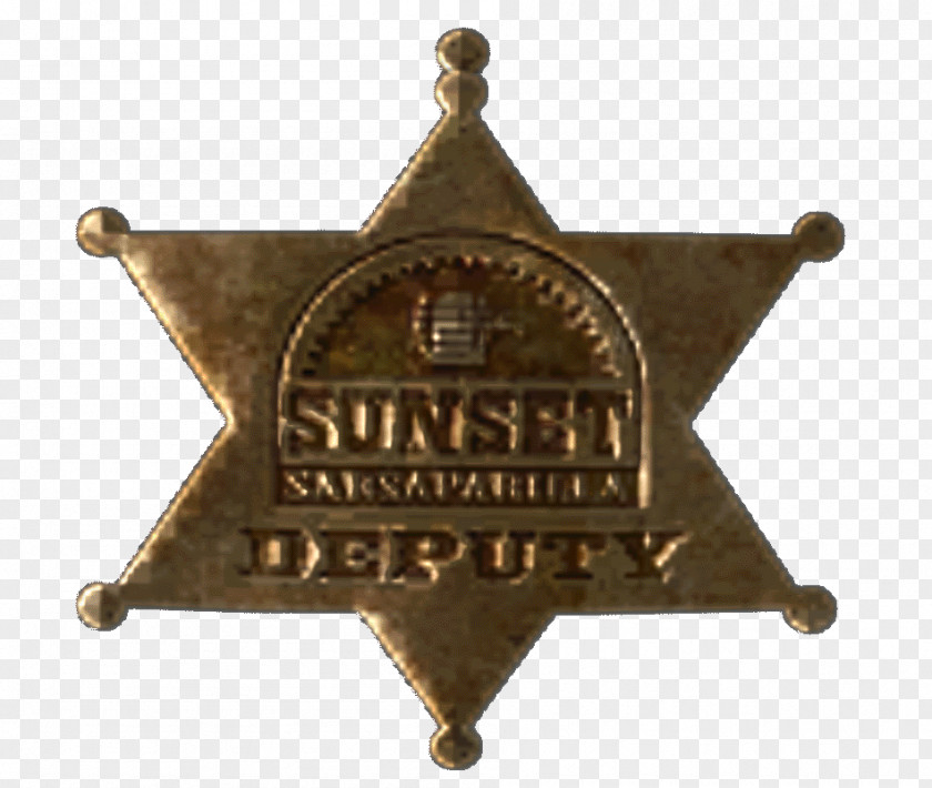 Sheriff Fallout: New Vegas Badge Sarsaparilla Wiki PNG