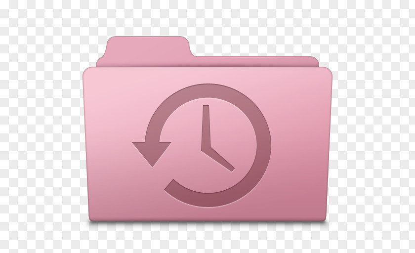 Backup Folder Sakura Pink Symbol Font PNG