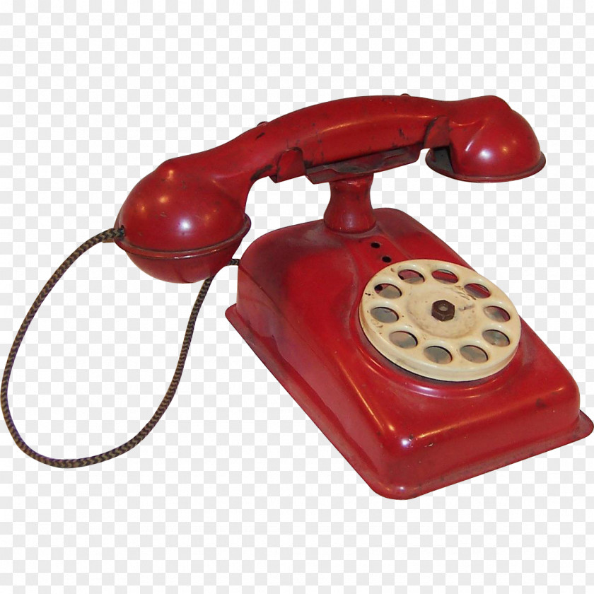 Toy Telephone Rotary Dial Collectable Ringing PNG