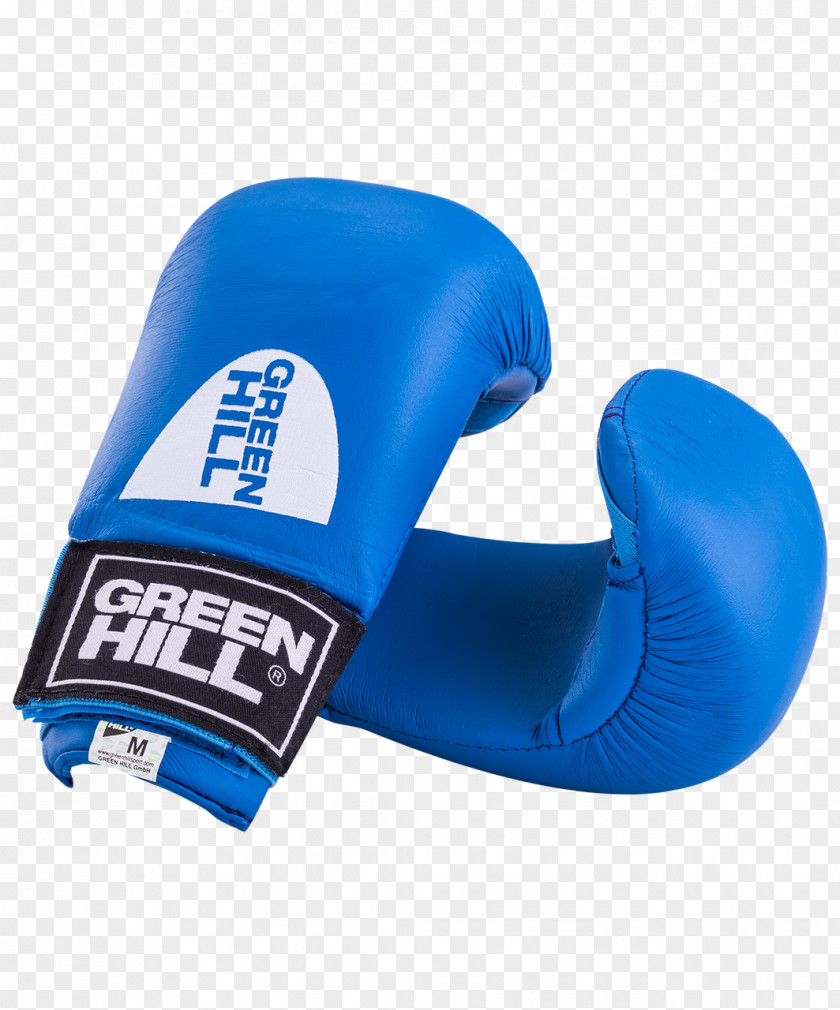 Boxing Glove Blue Hand Karate PNG