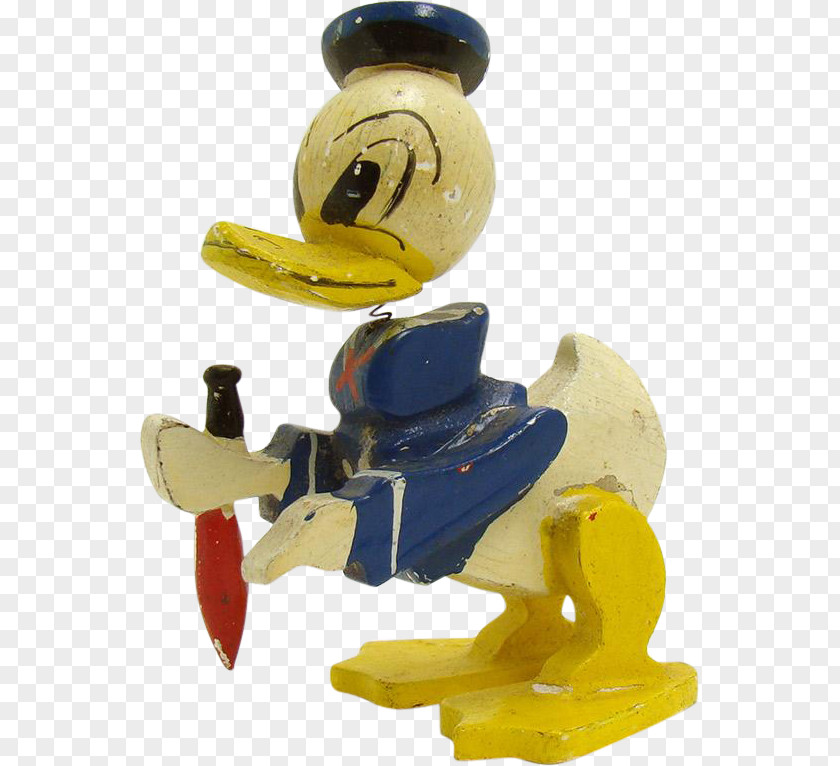 Donald Duck Head Figurine Animal PNG