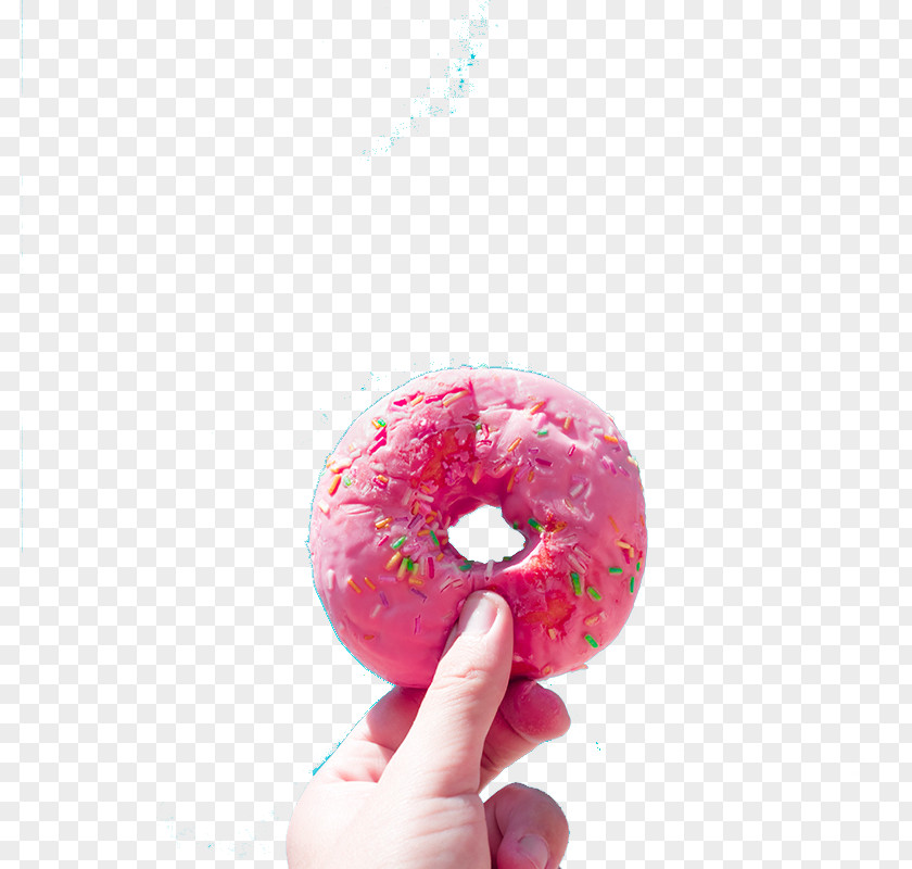 Holding Strawberry Donuts Doughnut Photography Color Designer PNG