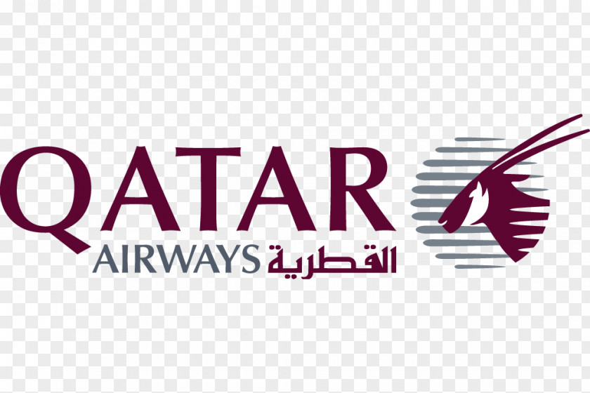 Qatar Airways Logo Aviation Airline PNG