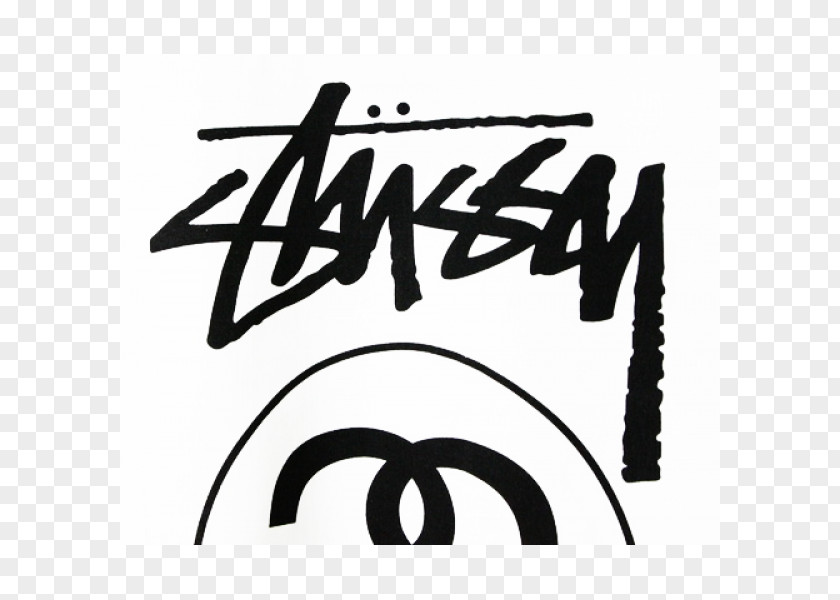 T-shirt Stüssy Streetwear Logo The Hundreds PNG