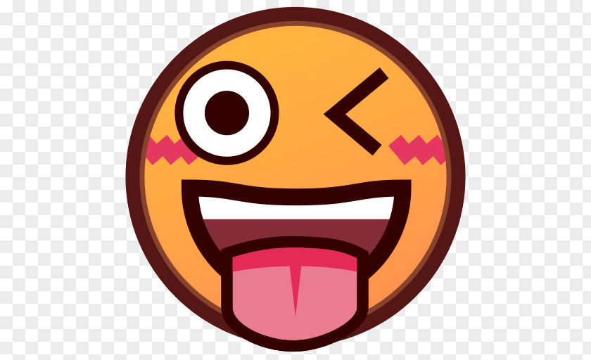 Tongue Emoji Emoticon Smiley Android IPhone PNG