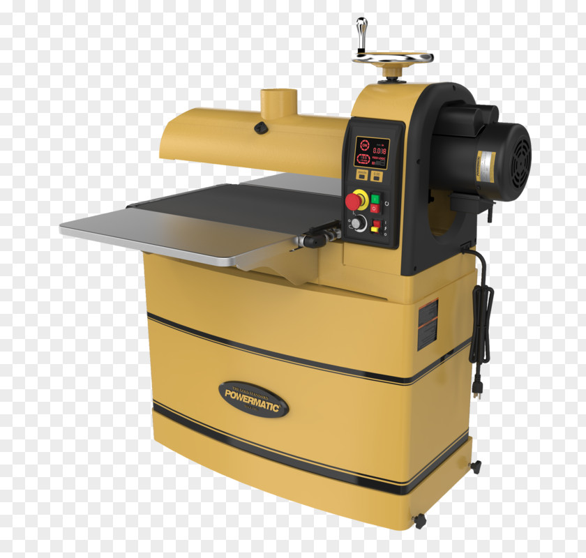 Woodworking Machine Powermatic DDS-237 Drum Sander Tool PNG