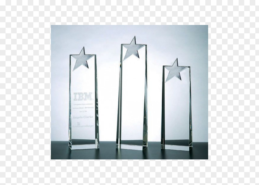 Award Trophy Medal Glass Crystal PNG