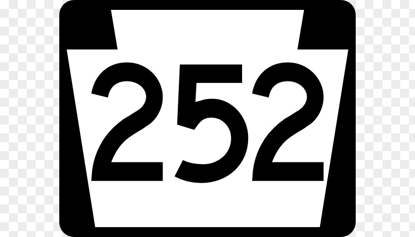 Pa Cliparts Pennsylvania Route 252 Wikimedia Commons Computer File PNG
