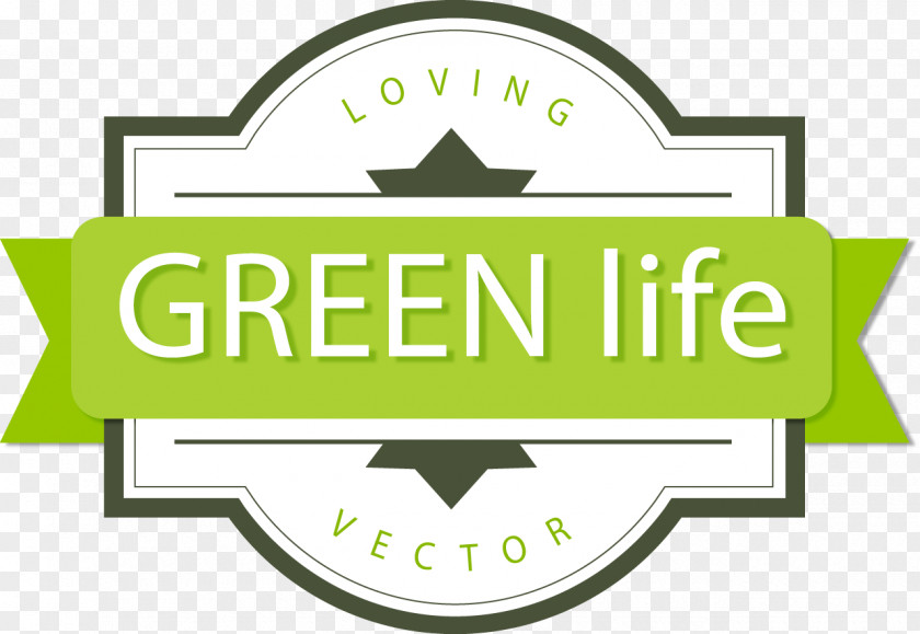 Creative Green Living Leaves Background Vector Sticker Advertising PNG