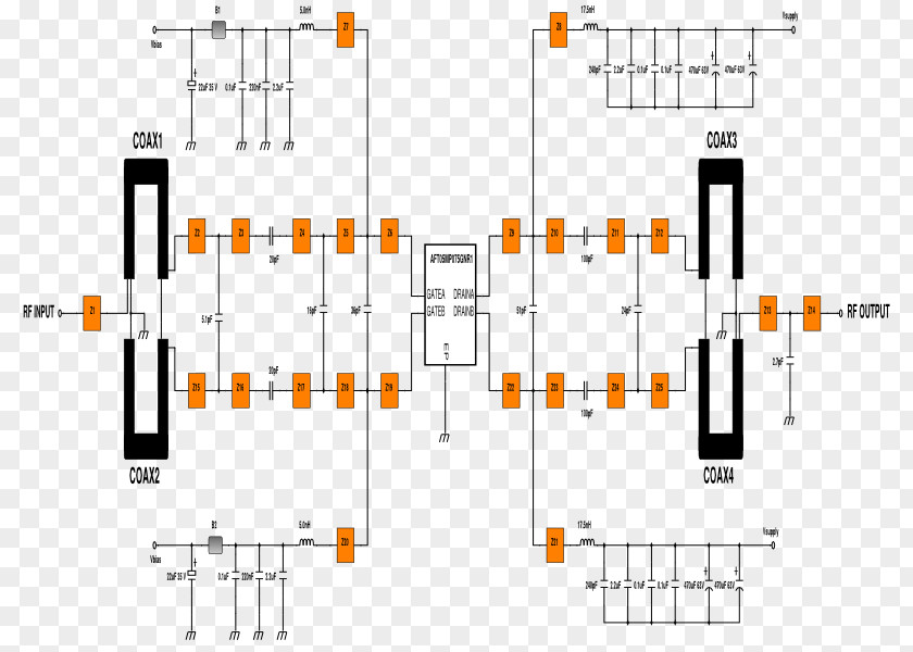 Ldmos Electronics Schematic Audio Power Amplifier Electronic Circuit PNG