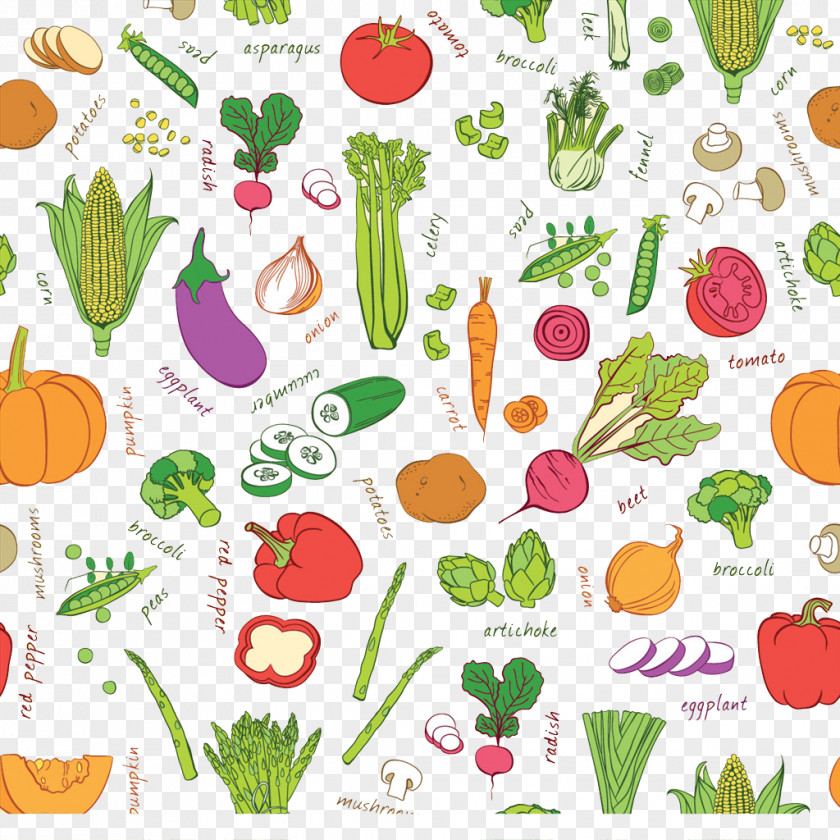 Colored Fruits And Vegetables Background Vegetable Fruit Stock Auglis PNG