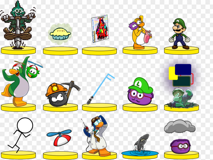 Penguin Club Super Smash Bros. For Nintendo 3DS And Wii U Mario Rosalina PNG