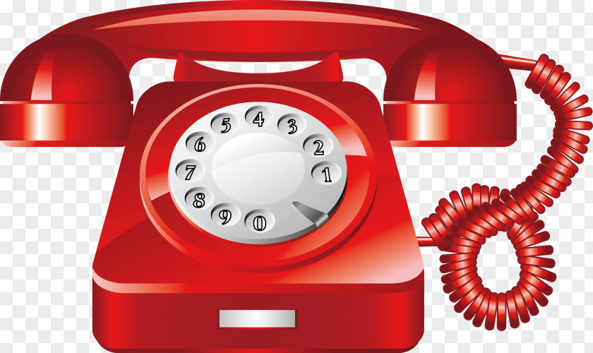 Red Phone Telephone Royalty-free Clip Art PNG