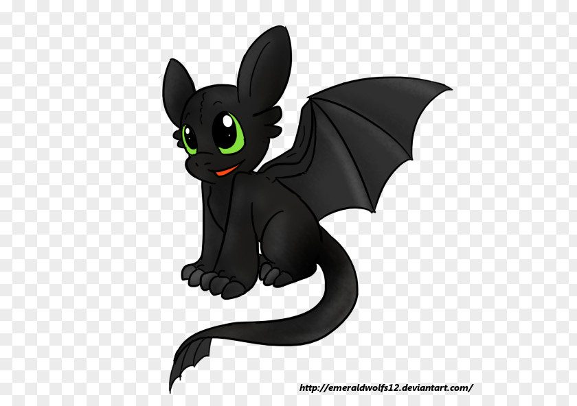 Toothless Cat Drawing Dragon Mammal PNG