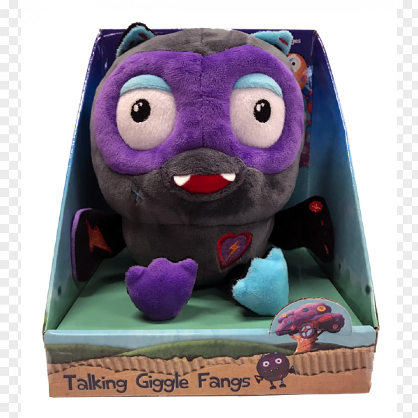 Toy Plush Giggle Fangs Stuffed Animals & Cuddly Toys And Hoot PNG
