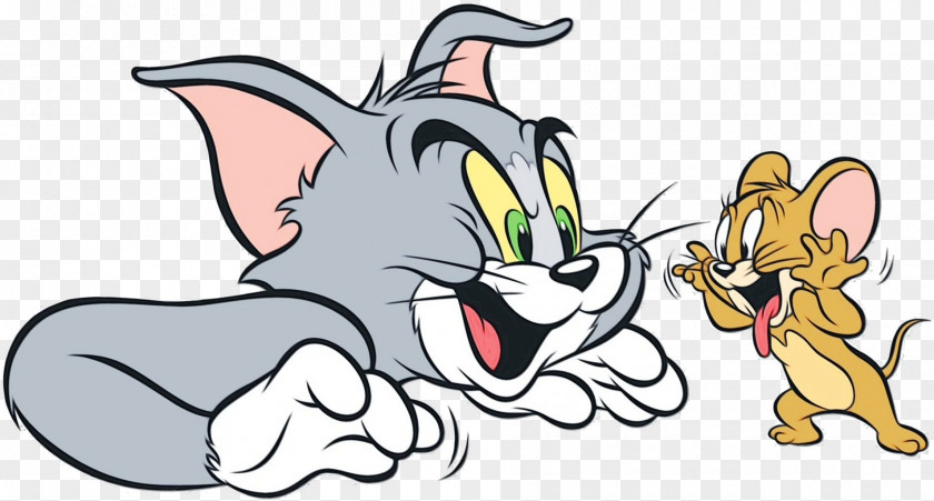 Art Line Tom And Jerry Cartoon PNG