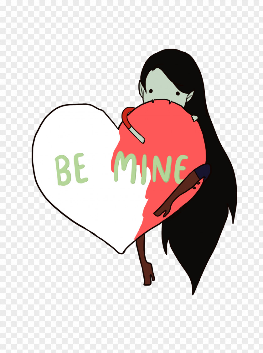 Be Mine Marceline The Vampire Queen Finn Human Jake Dog Princess Bubblegum Valentine's Day PNG