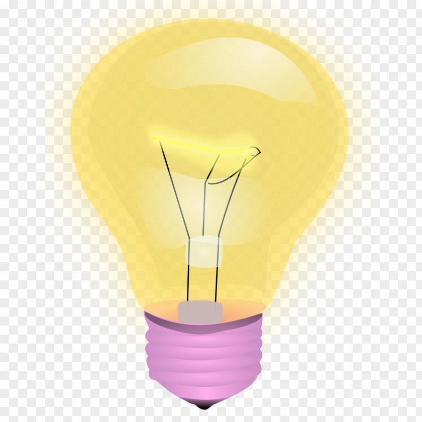 Light Bulb Incandescent Lamp Electricity Clip Art PNG