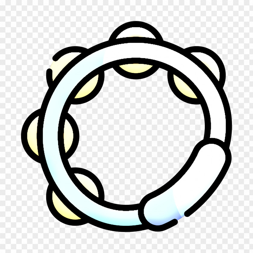 Music Icon And Multimedia Tambourine PNG