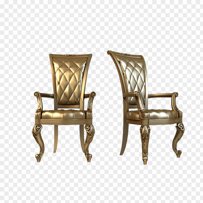 Wooden Chair Wing Table Garden Furniture PNG