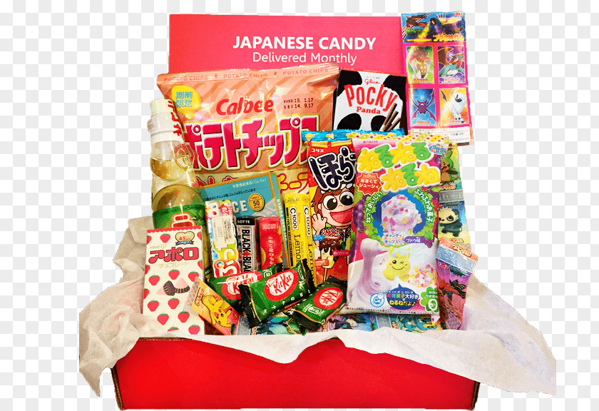 Yummy Popcorn Japanese Cuisine Candy Food Crate PNG