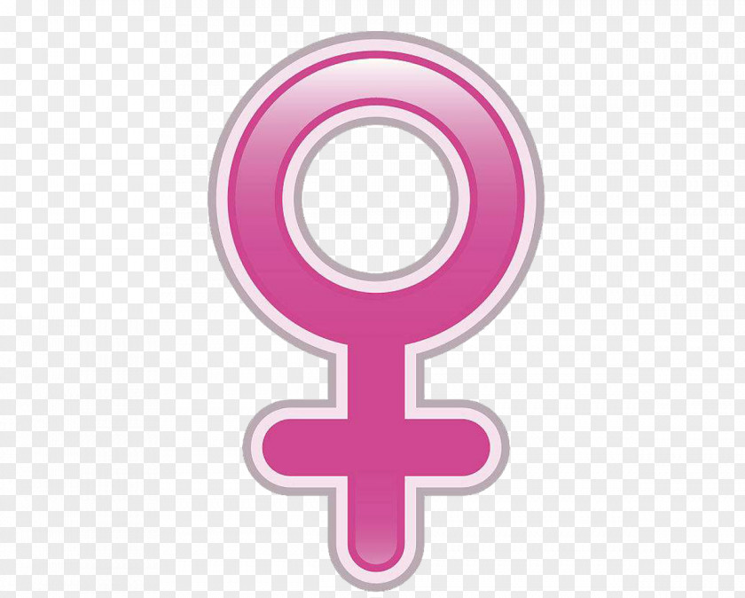 Feminine Symbol Gender Female Woman PNG