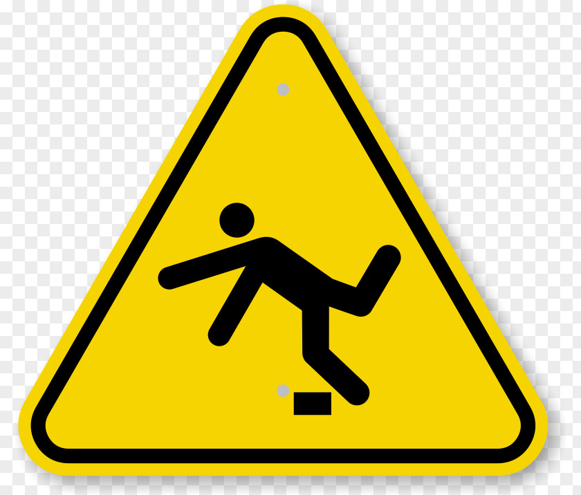 Safety Warning Signs Falling Slip And Fall Prevention PNG