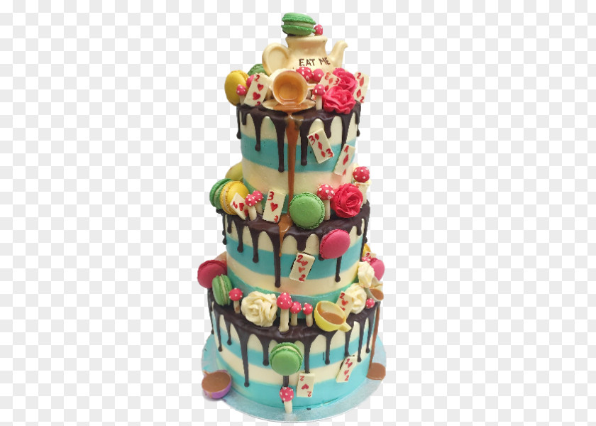 Wedding Cake Birthday Layer Sugar Dripping PNG