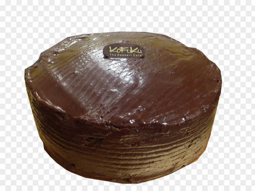 Almond Pudding Sachertorte Chocolate Cake Ganache Praline PNG