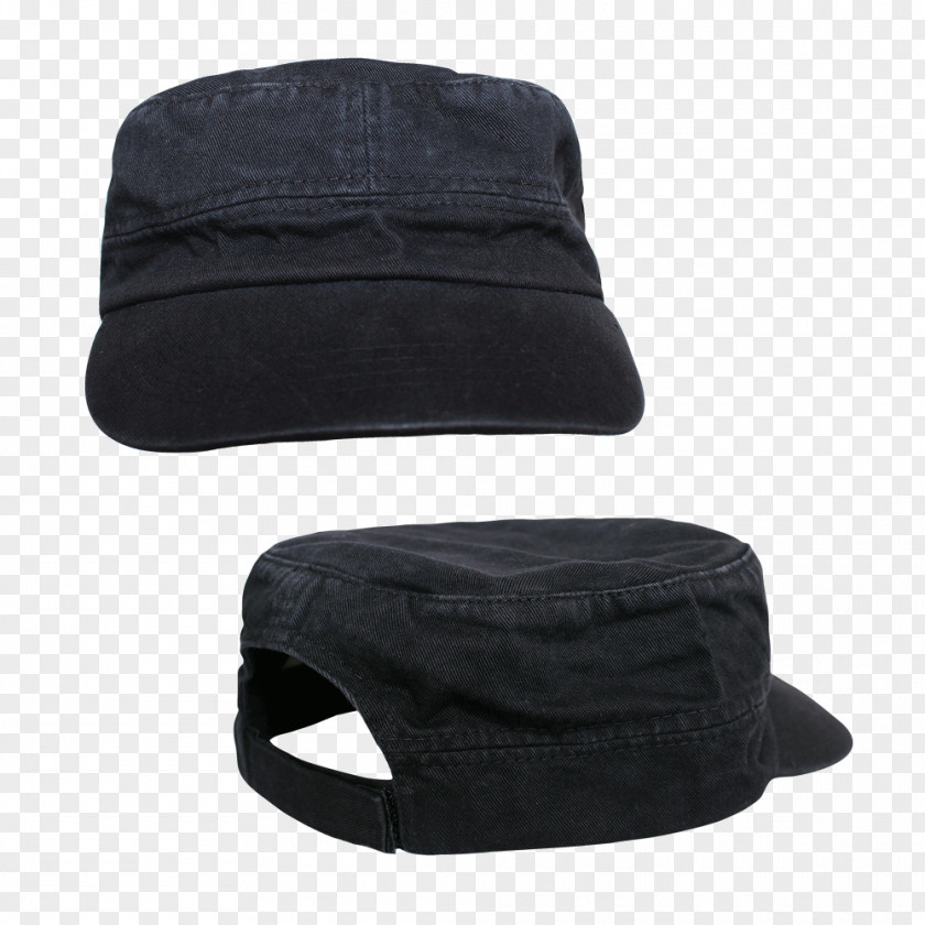 Army Hat Black M PNG