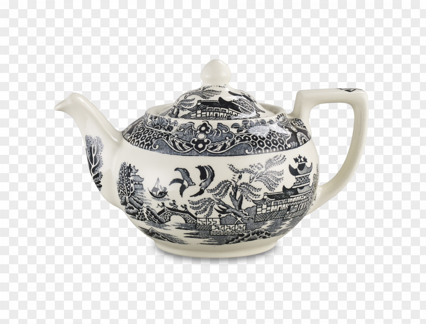 Butter Pattern Pottery Kettle Teapot Sugar Bowl Porcelain PNG