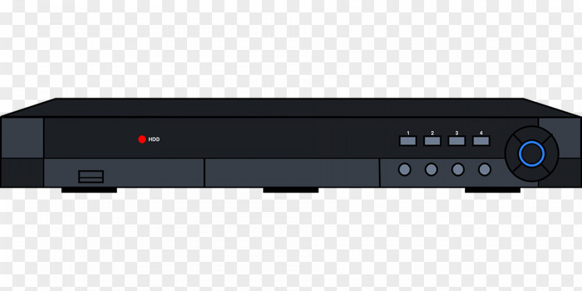 Dvr Cliparts Cable Converter Box Television Audio Power Amplifier PNG