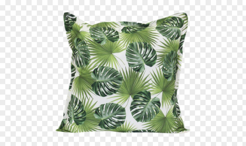 Leaf Fabric Pattern Cushion Table Throw Pillows Furniture Chair PNG