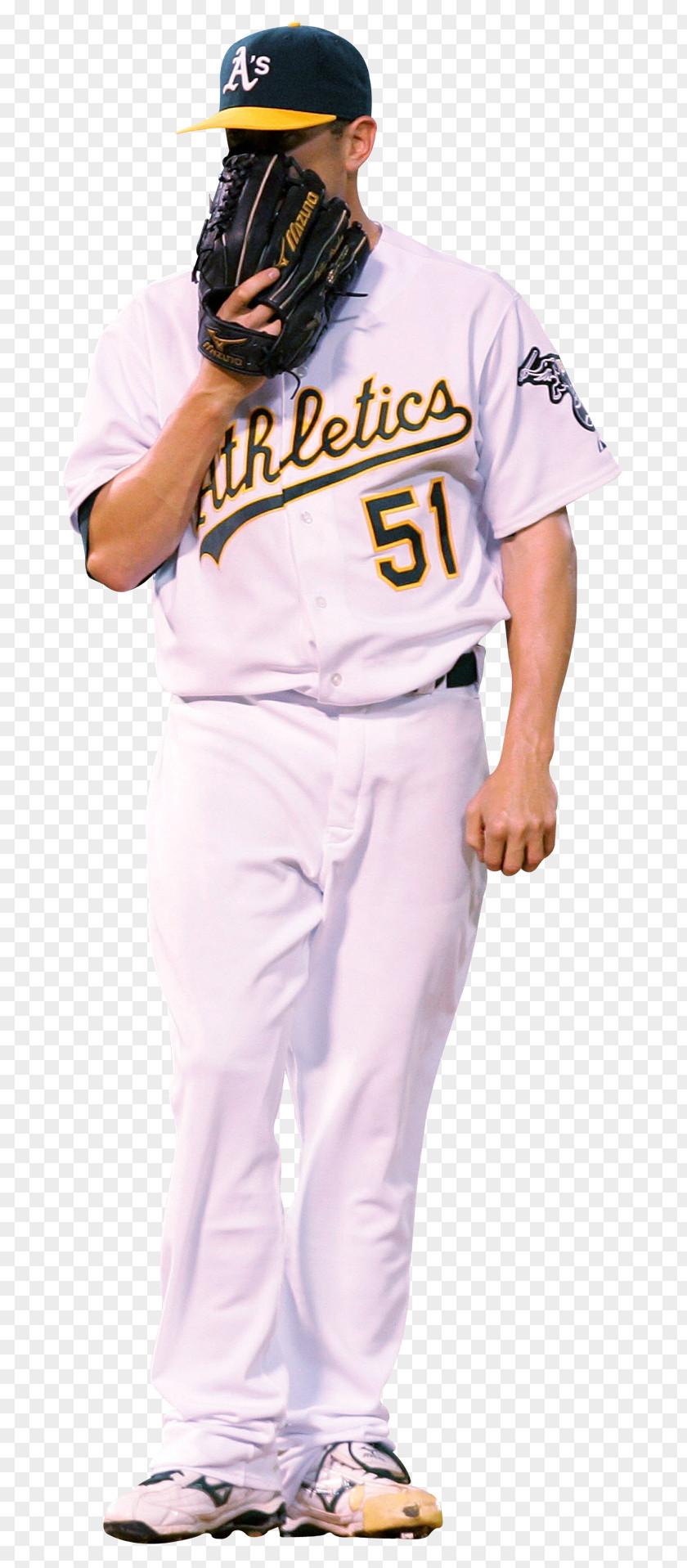 Psd Oakland Athletics Baseball Uniform Jersey Clothing PNG