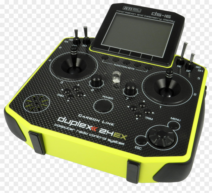 Radio Transmitter Receiver Yellow Color PNG