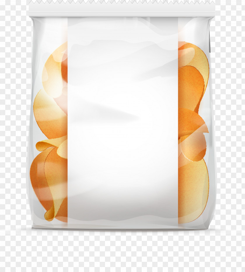 Vector Potato Chips Plastic Bag Transparency And Translucency Chip Packaging Labeling PNG