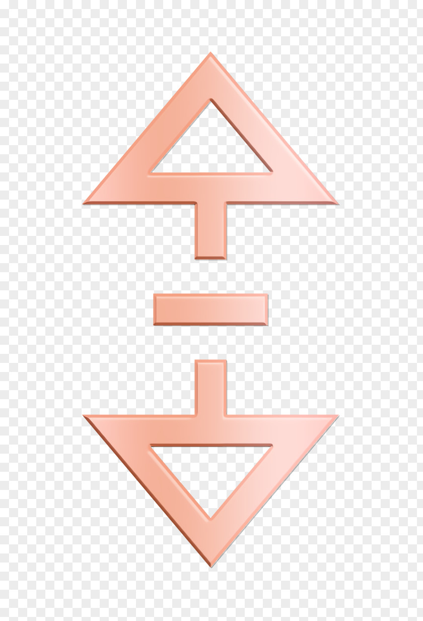 Vertical Resize Icon Arrows Cursor PNG