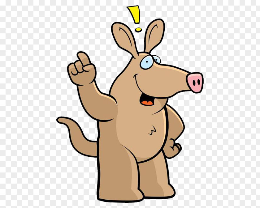 Cartoon Exclamation Pig Aardvark Anteater Royalty-free Clip Art PNG