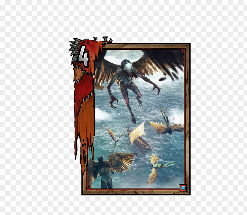 Gwent Gwent: The Witcher Card Game 3: Wild Hunt Harpy Monster PNG