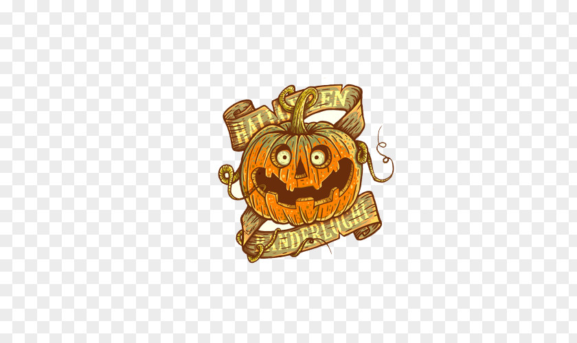 Halloween Pumpkin T-shirt Holiday Illustration PNG