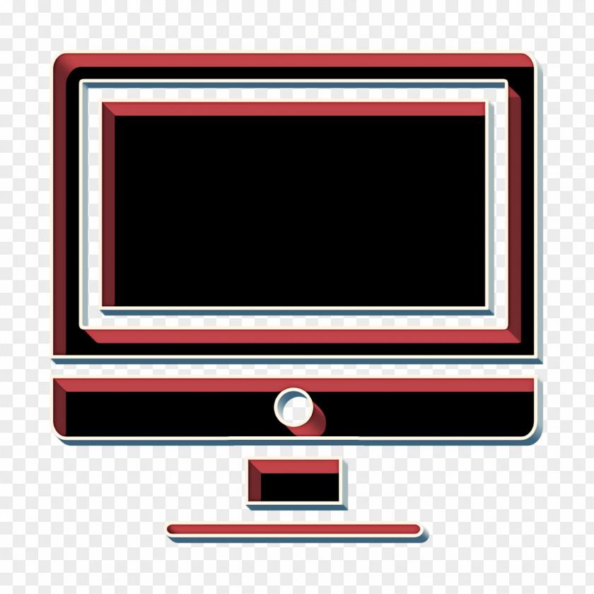 Lcd Tv Multimedia Comupter Icon Desktop Display PNG