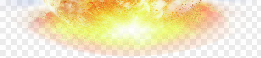 Light Yellow Flame Effect Element Sky Energy Wallpaper PNG