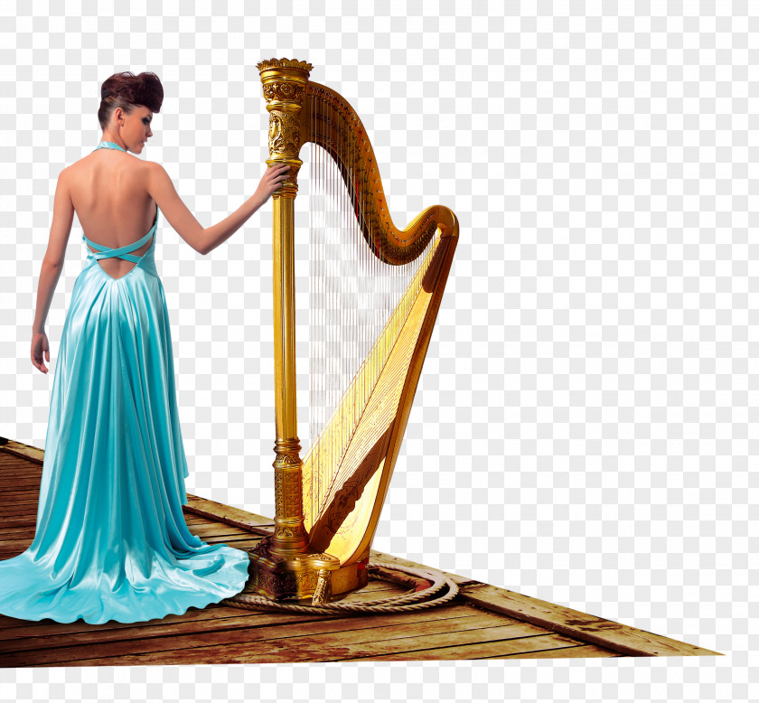 Property Harp Beauty PNG