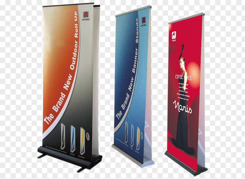 Rollup Banner Printing Display Stand Trade Show Standee PNG