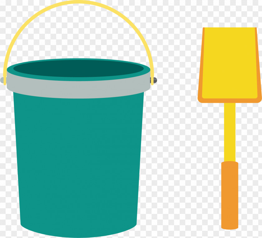 Shovel Bucket Vector Material Clip Art PNG