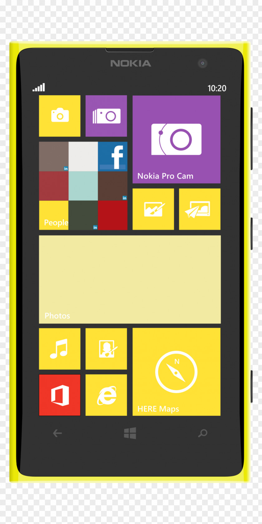 Smartphone Nokia Lumia 1020 510 C6-00 930 720 PNG