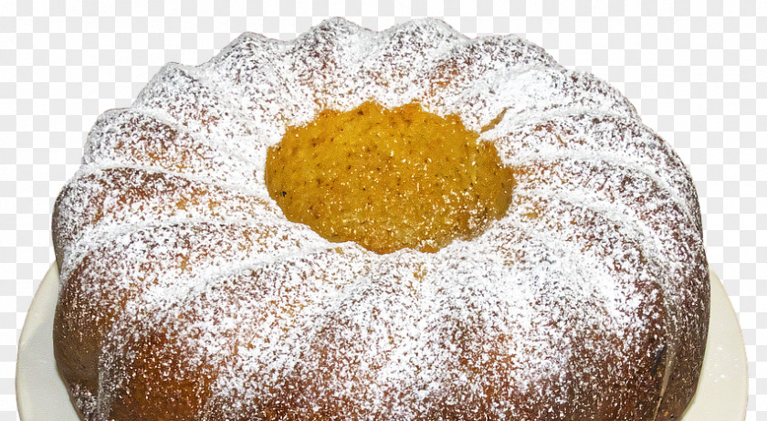 Sugar Gugelhupf Sponge Cake Bundt Pound PNG