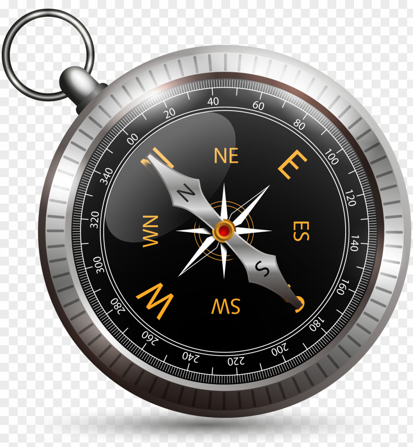 Vector Modern Compass Download PNG